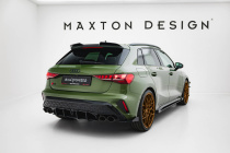 Audi S3 Sportback 8Y Facelift 2024+ Street Pro Bakre Diffuser Maxton Design